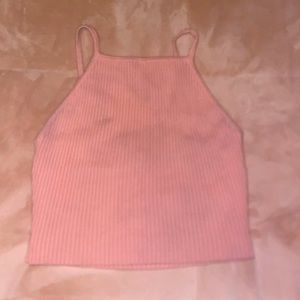 Forever 21 pink crop top